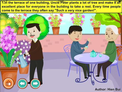 A good work in the garden (story and games for kids) iPad Screenshots