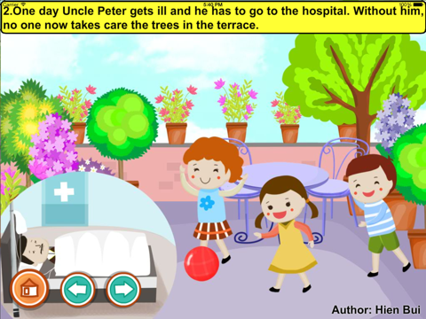 A good work in the garden (story and games for kids) iPad Screenshots