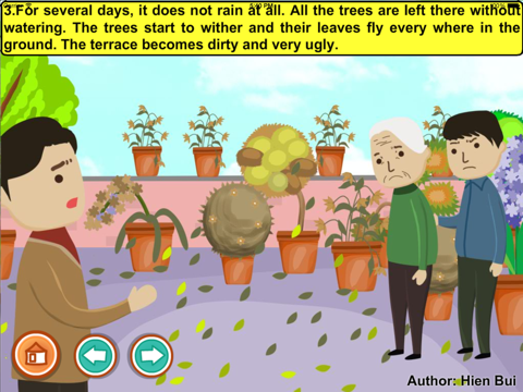 A good work in the garden (story and games for kids) iPad Screenshots