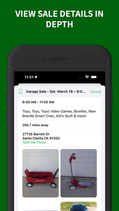 LuckySale: Garage Sale Finder Screenshots