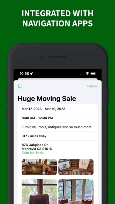 LuckySale: Garage Sale Finder Screenshots