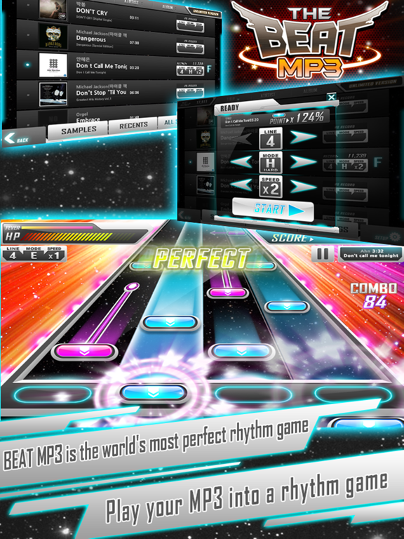 BEAT MP3 - Rhythm Game iPad  Screenshots