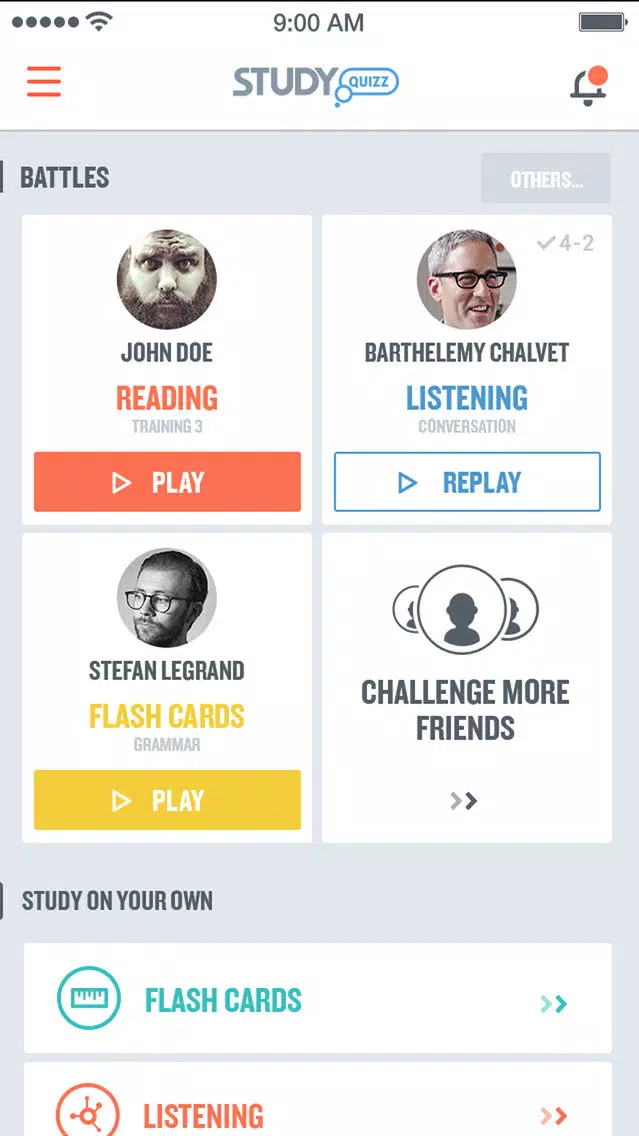 TOEIC, Listening Tests, Reading Tests Screenshots