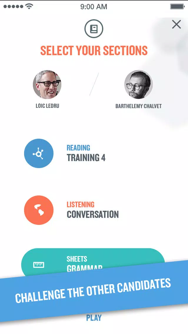 TOEIC, Listening Tests, Reading Tests Screenshots