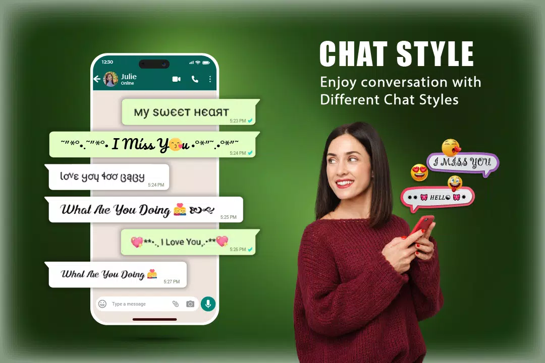 Chat Style Screenshots