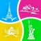 4 Pics 1 Place - The World Travel Picture Quiz and Trivia Words Game Free