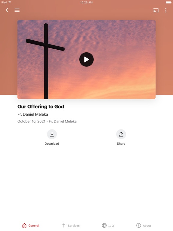St. Mary & St. Athanasius iPad Screenshots