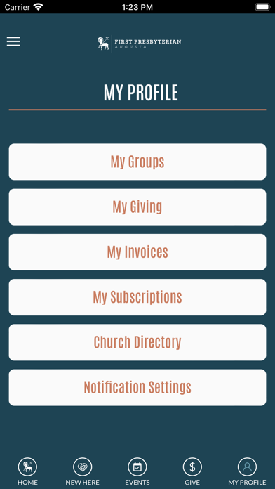 First Presbyterian Augusta Screenshots