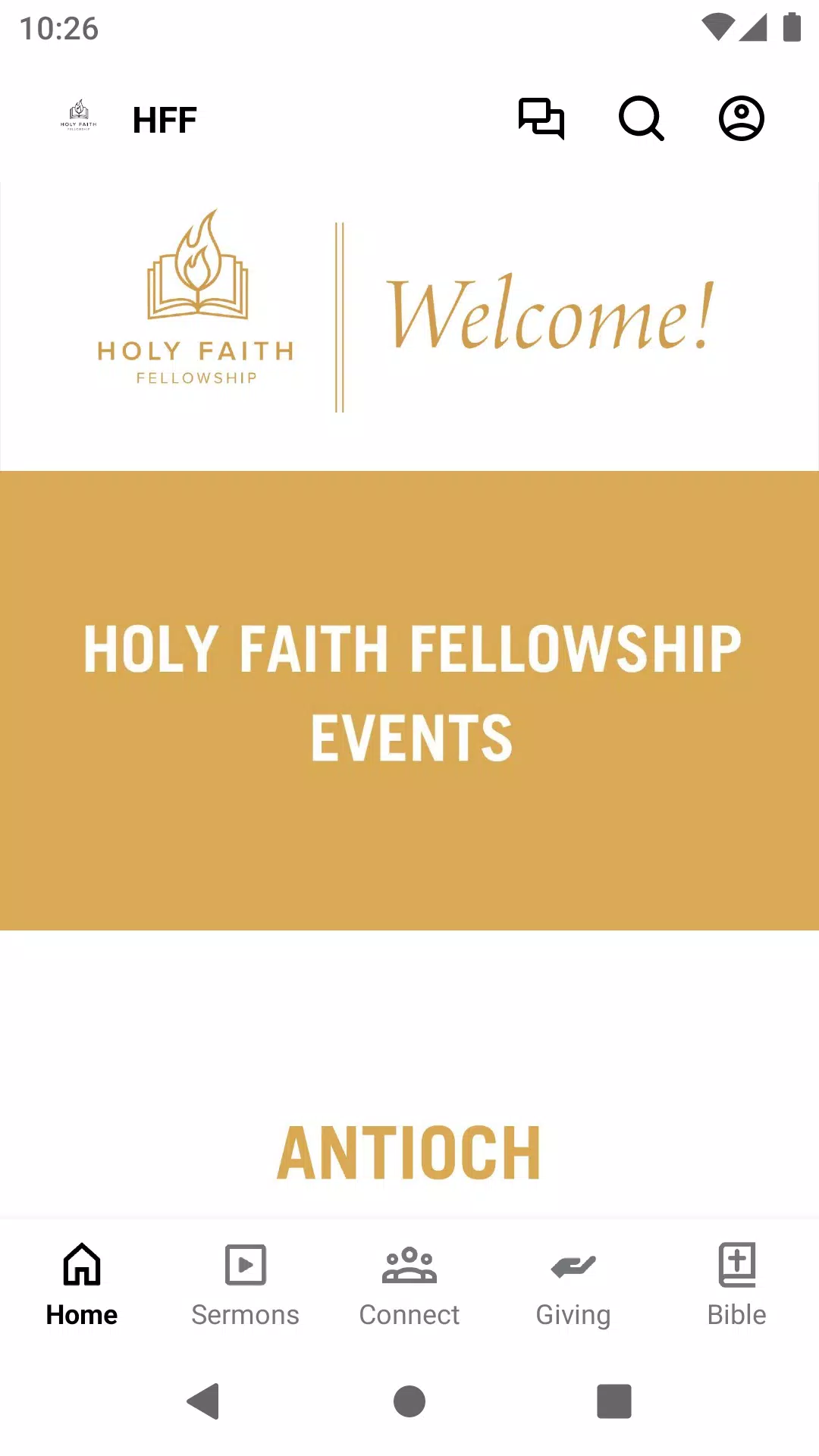 Holy Faith Fellowship Screenshots