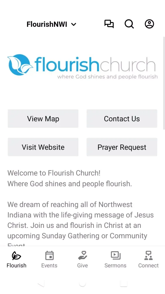 Flourish Church Screenshots