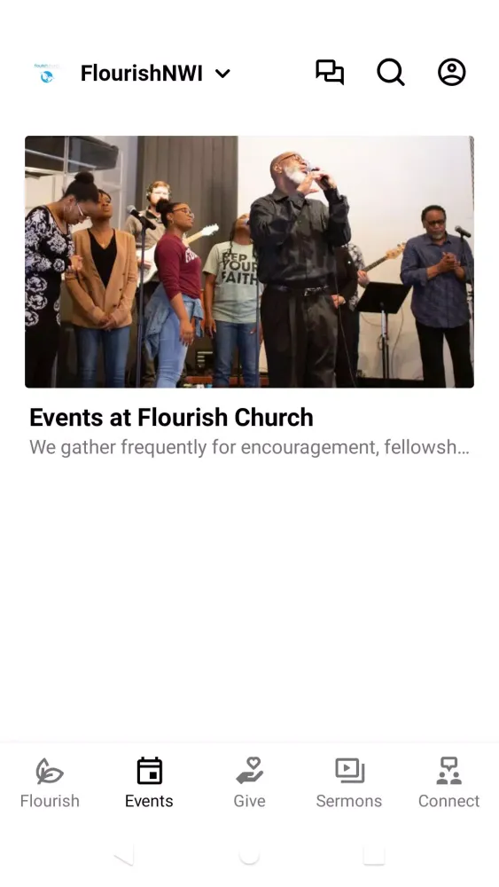 Flourish Church Screenshots