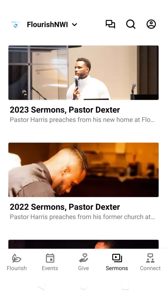 Flourish Church Screenshots