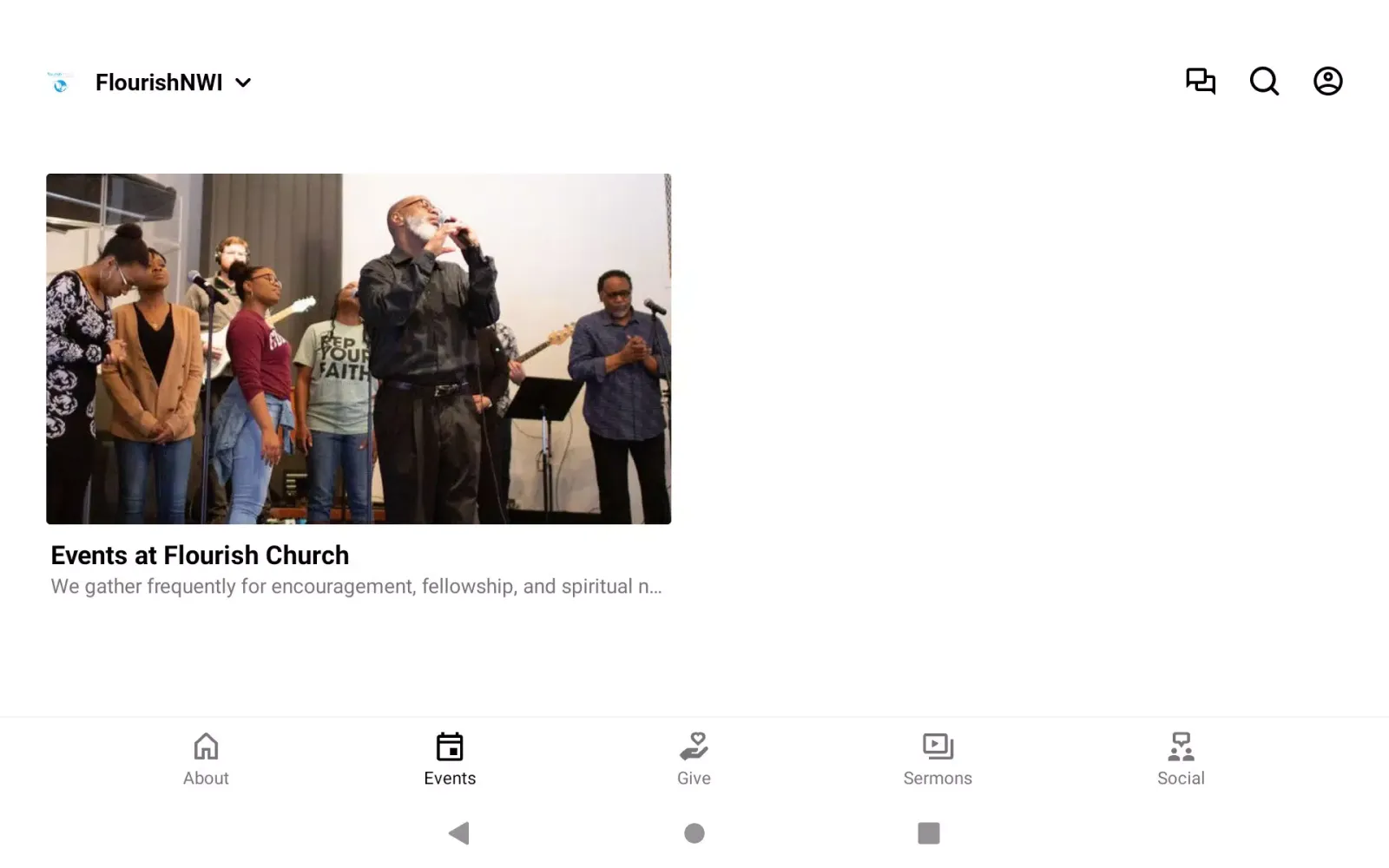 Flourish Church Screenshots