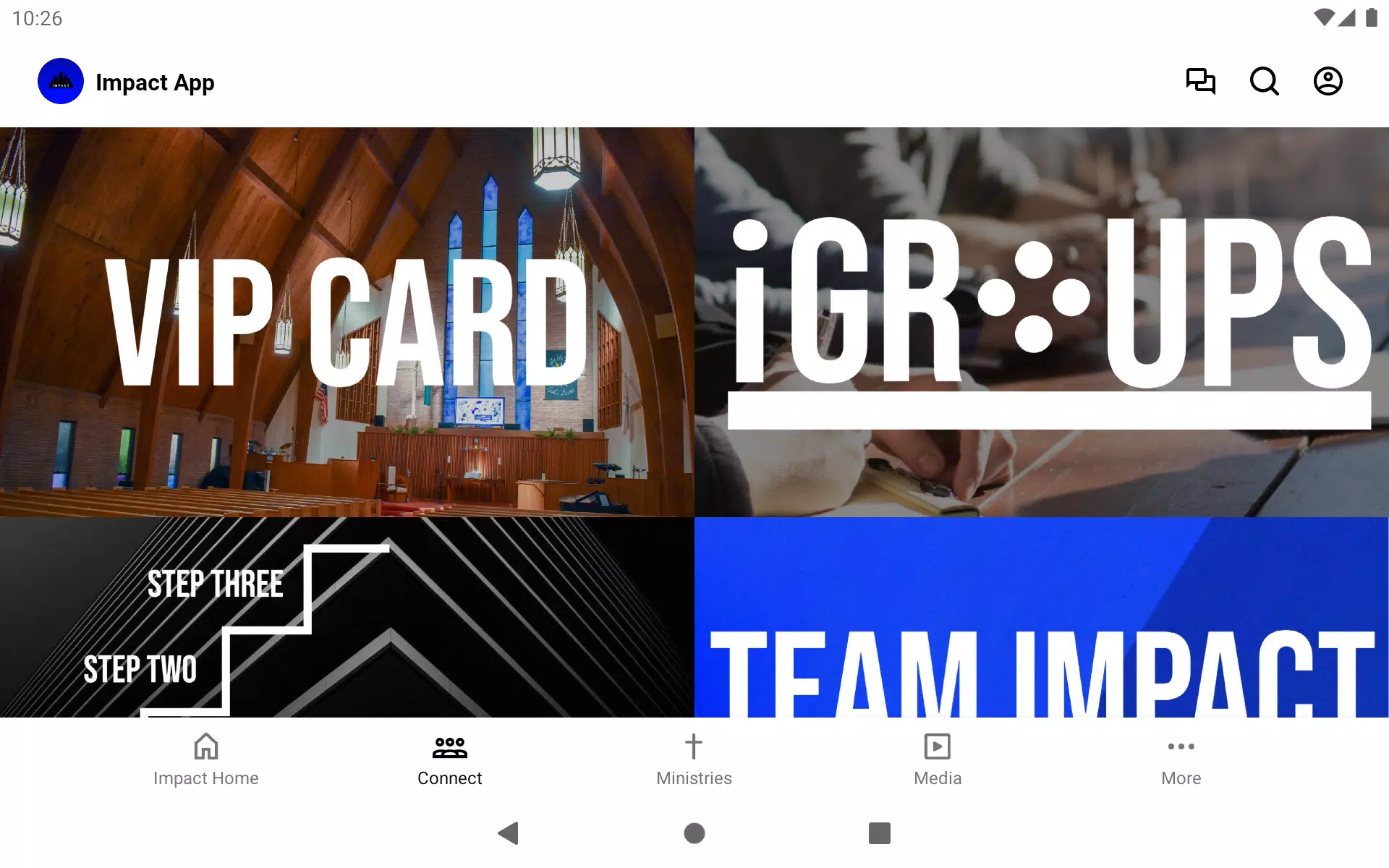 Impact Life App Screenshots