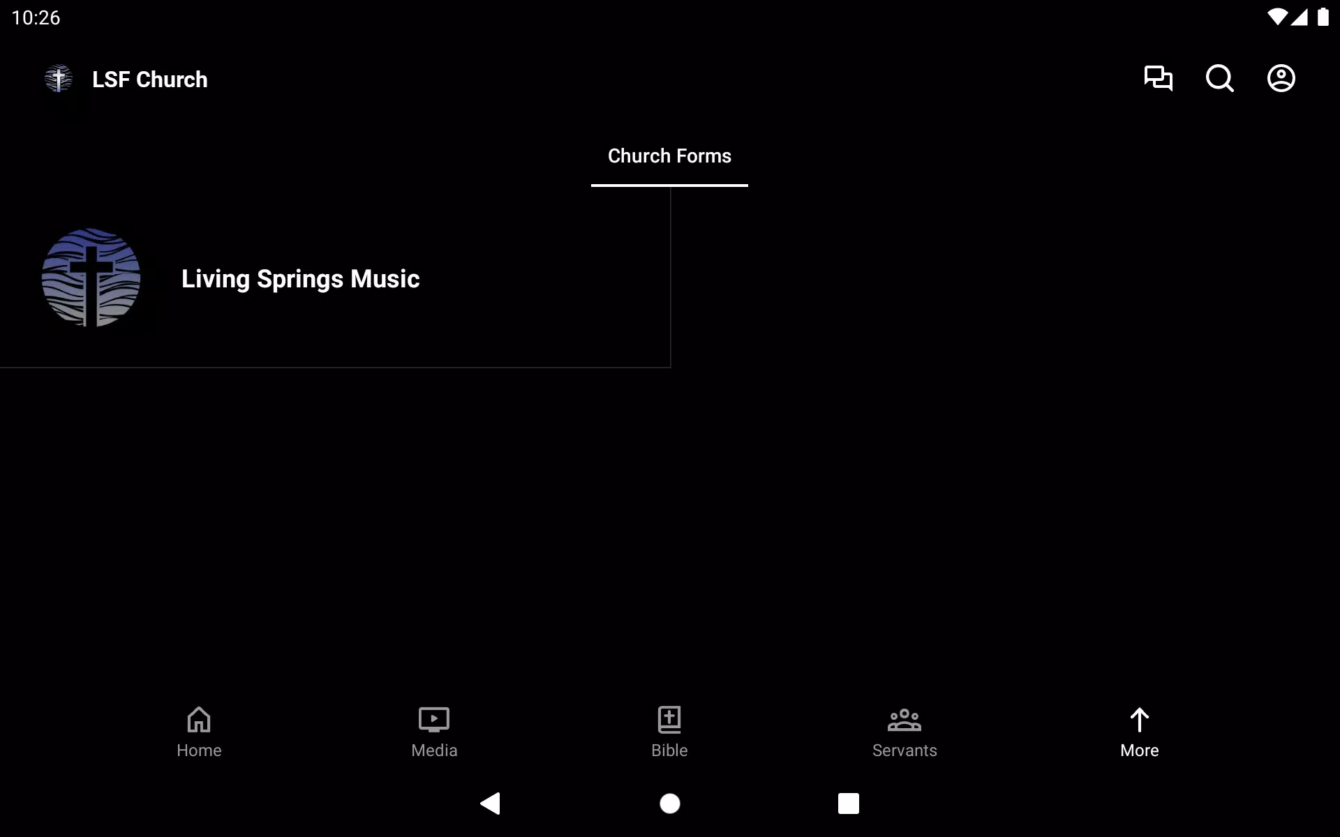 Living Springs Fellowship Screenshots