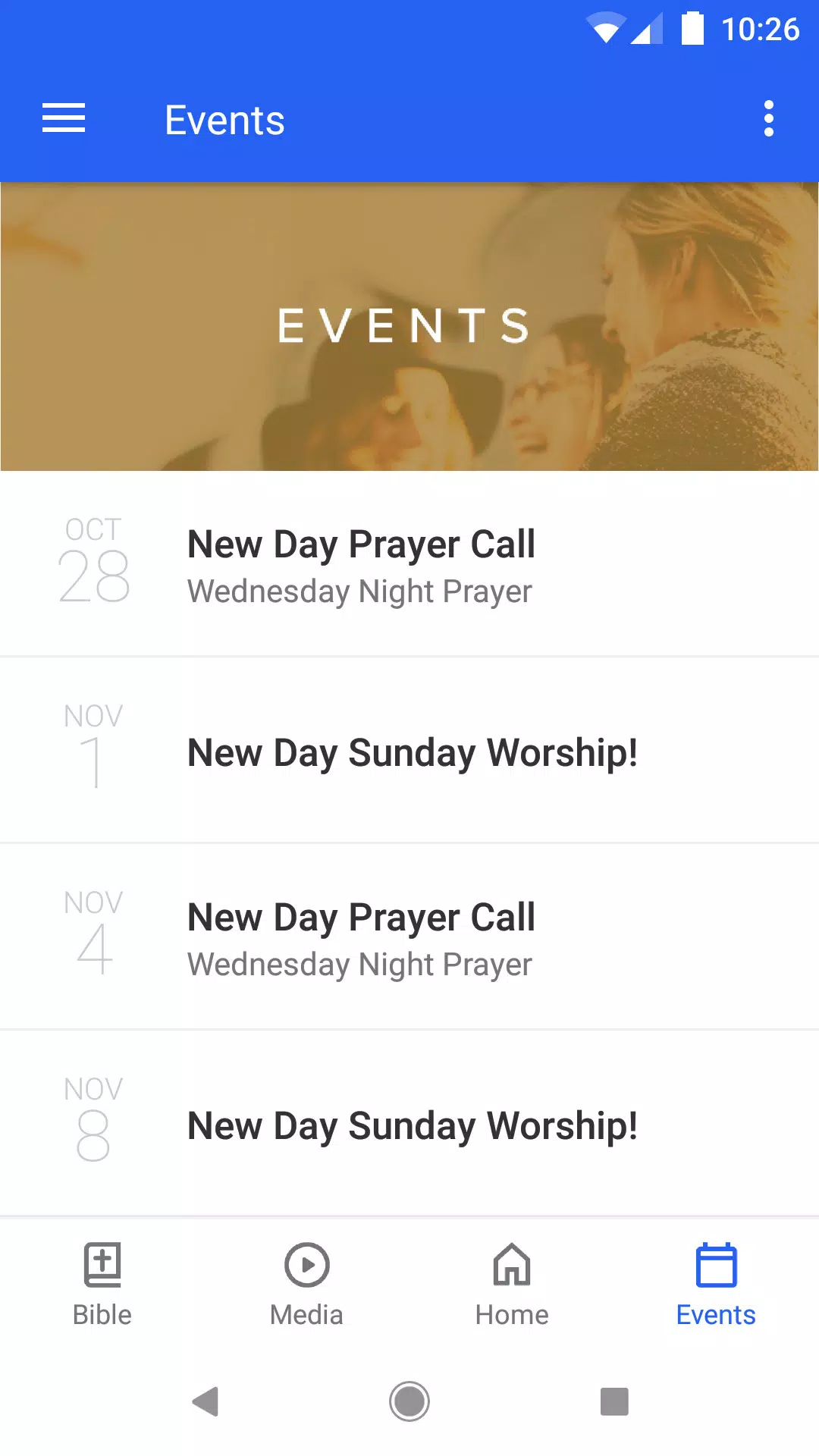 New Day Christian Fellowship Screenshots