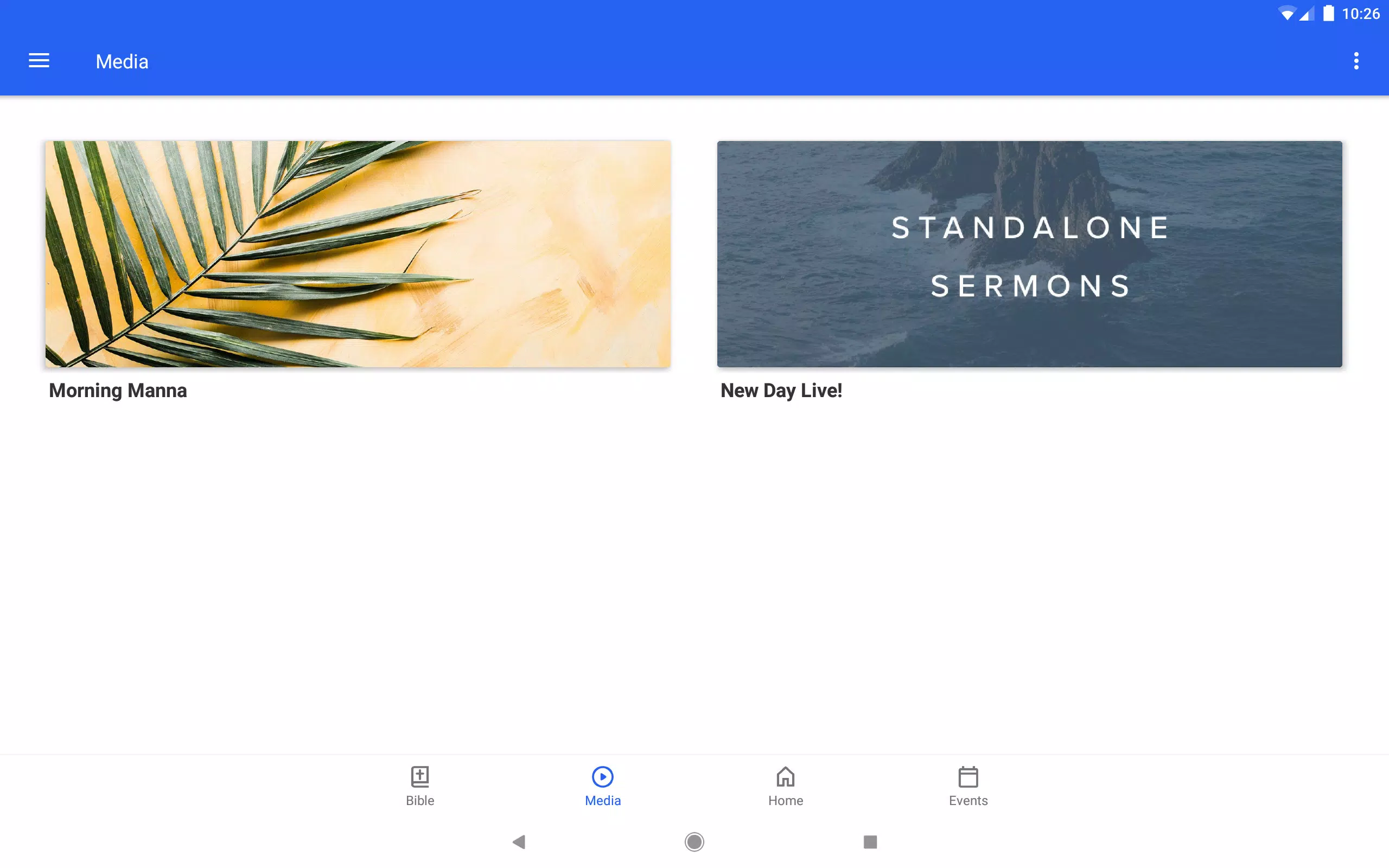 New Day Christian Fellowship Screenshots