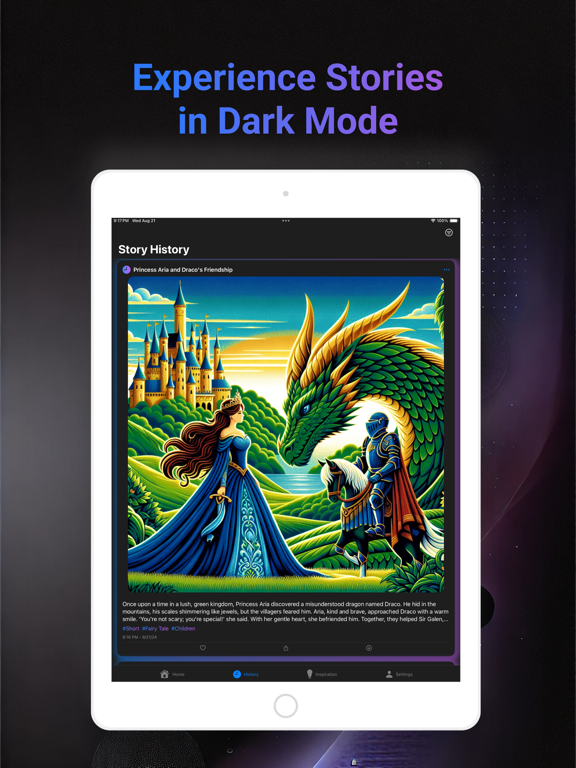 AI Story Generator ° iPad Screenshots