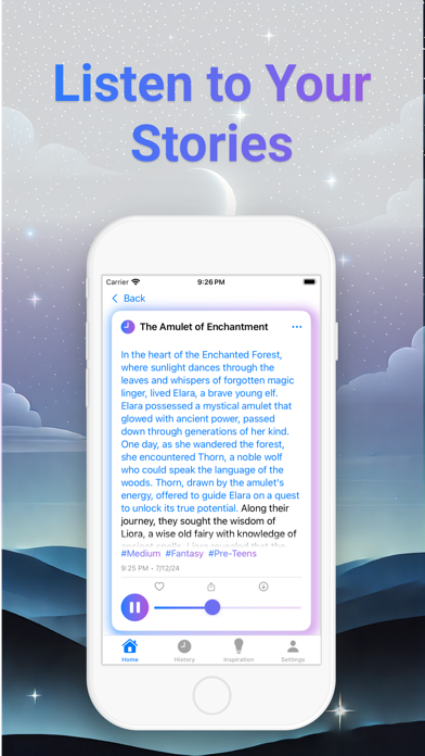 AI Story Generator ° Screenshots