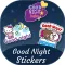 Good Night Sticker