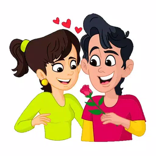 Romantic Couple Emoji Stickers Romantic Couple Emoji Stickers