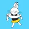 Funny Bunny Stickers