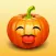 Say it with jack-o'-lantern face