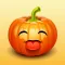 Say it with jack-o'-lantern face