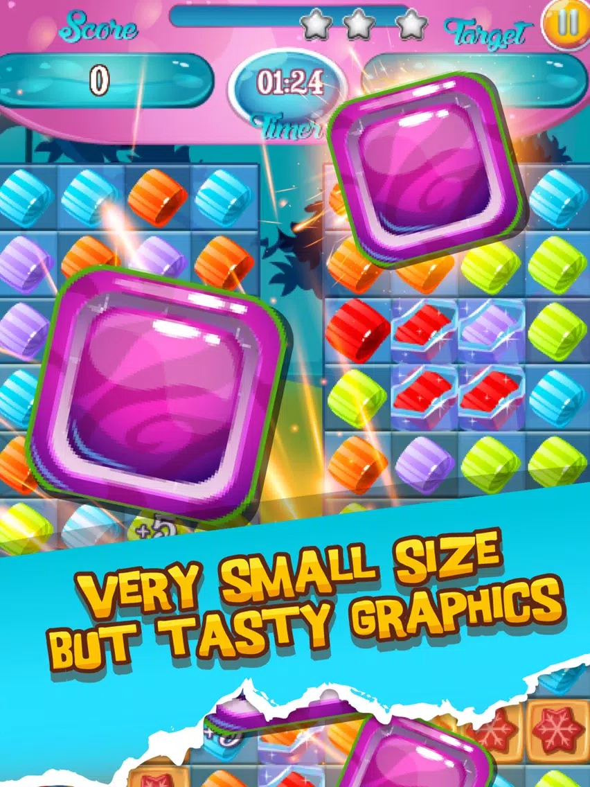 Classic Candy Tap : Match3 Puzzle Retro Style HD iPad Screenshots