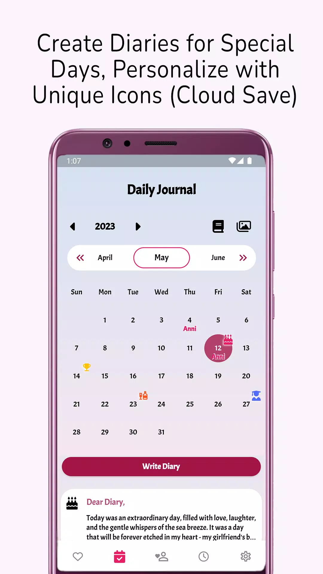Love Diary Screenshots