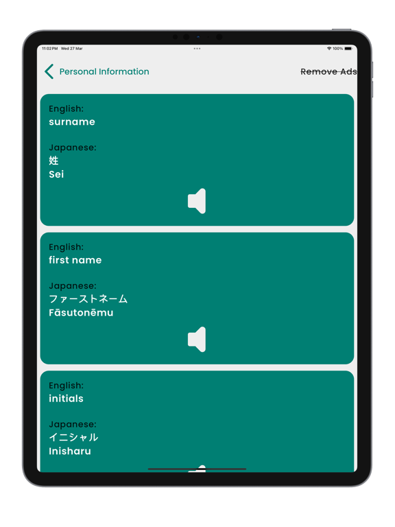 Learn Japanese Language!! iPad Screenshots