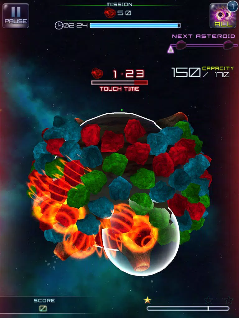 Million Asteroids iPad  स्क्रीनशॉट