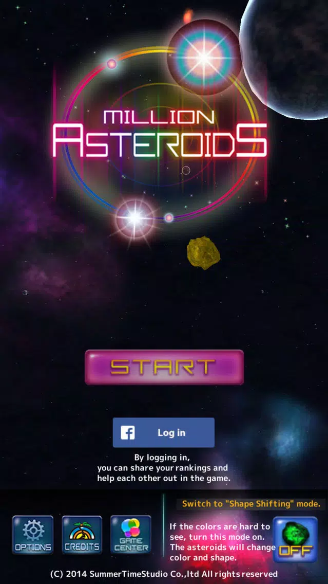 Million Asteroids स्क्रीनशॉट