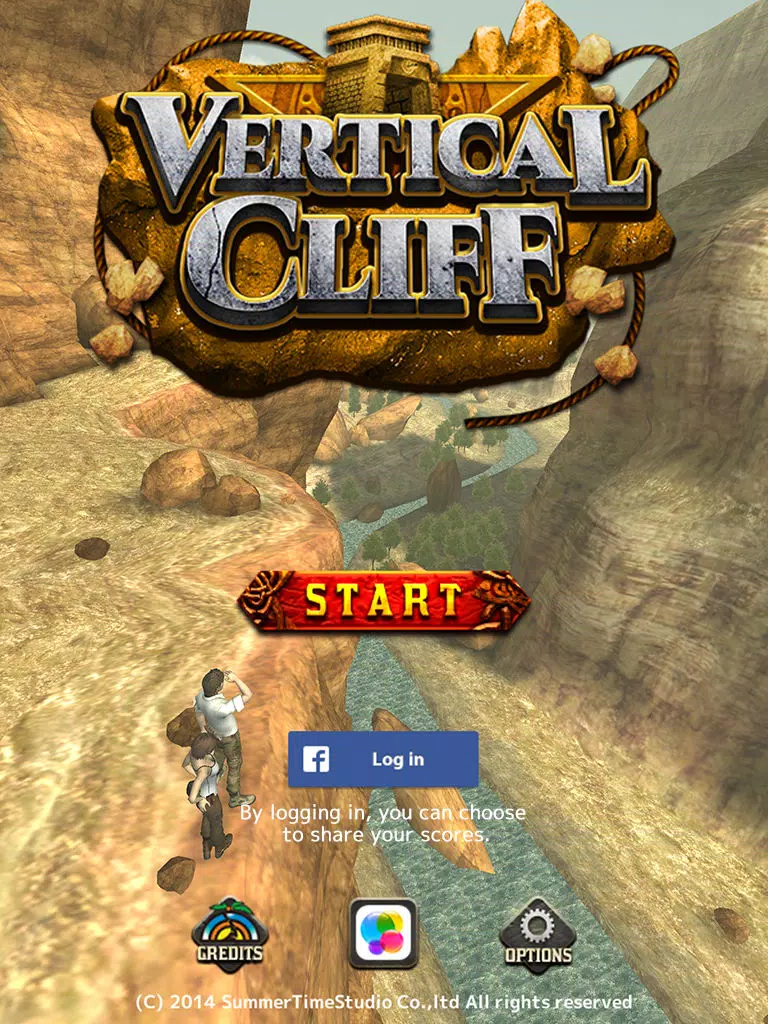 Ảnh chụp màn hình của Vertical Cliff iPad 