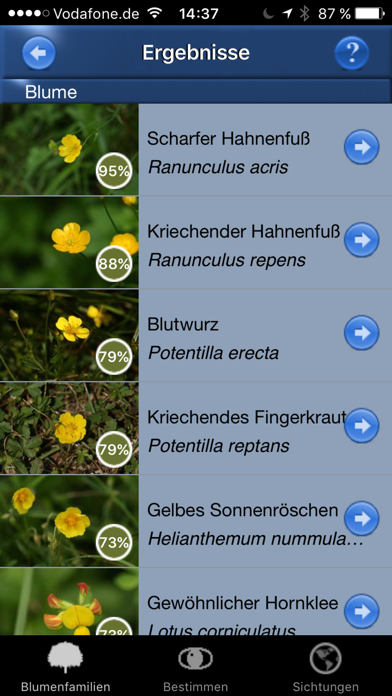 Blumen Id Automatik Screenshots