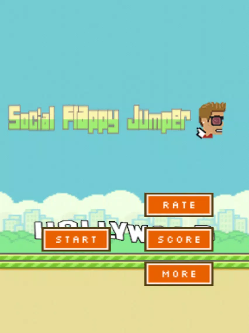 Social Flappy Jumper iPad  سکرین شاٹس