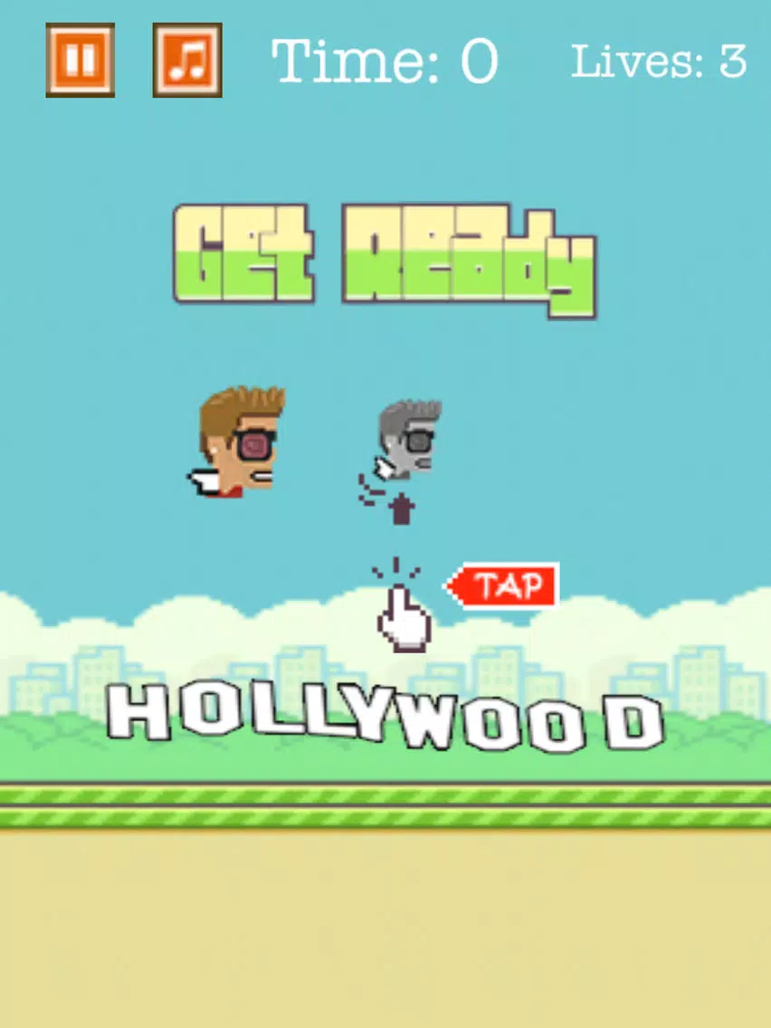 Social Flappy Jumper iPad  سکرین شاٹس