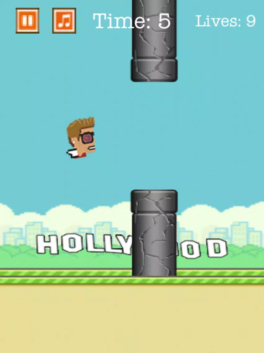 Social Flappy Jumper iPad  سکرین شاٹس