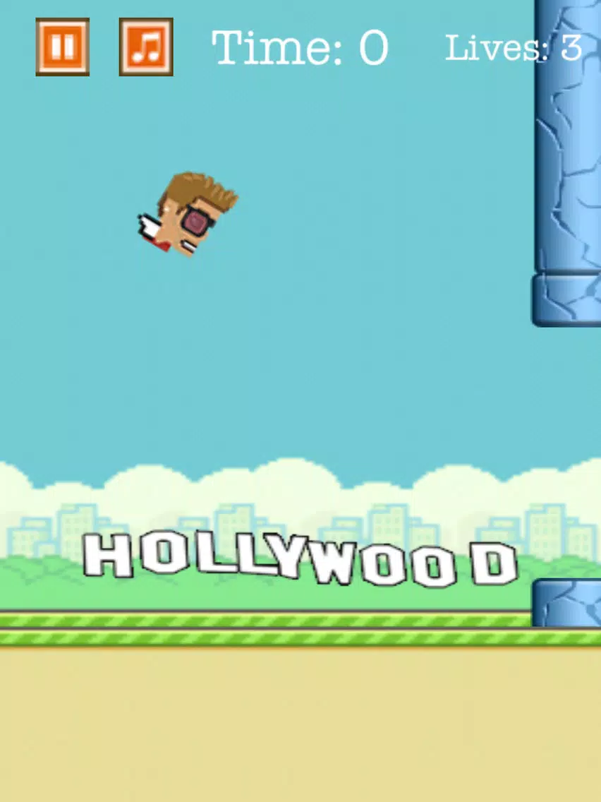 Social Flappy Jumper iPad  سکرین شاٹس