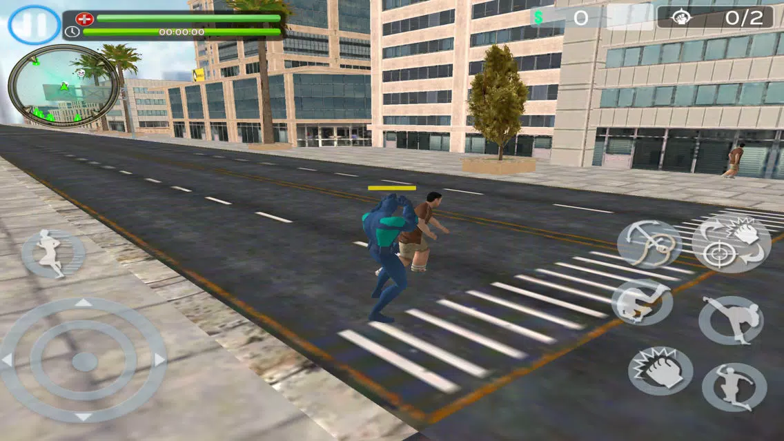 Capturas de tela do Ultimate Rope Hero Ninja City