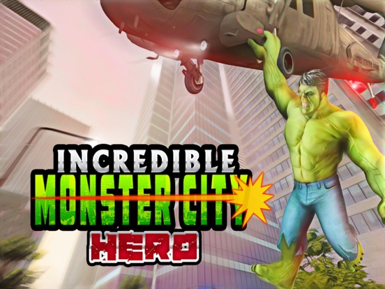 Incredible Monster City Hero iPad 应用截图