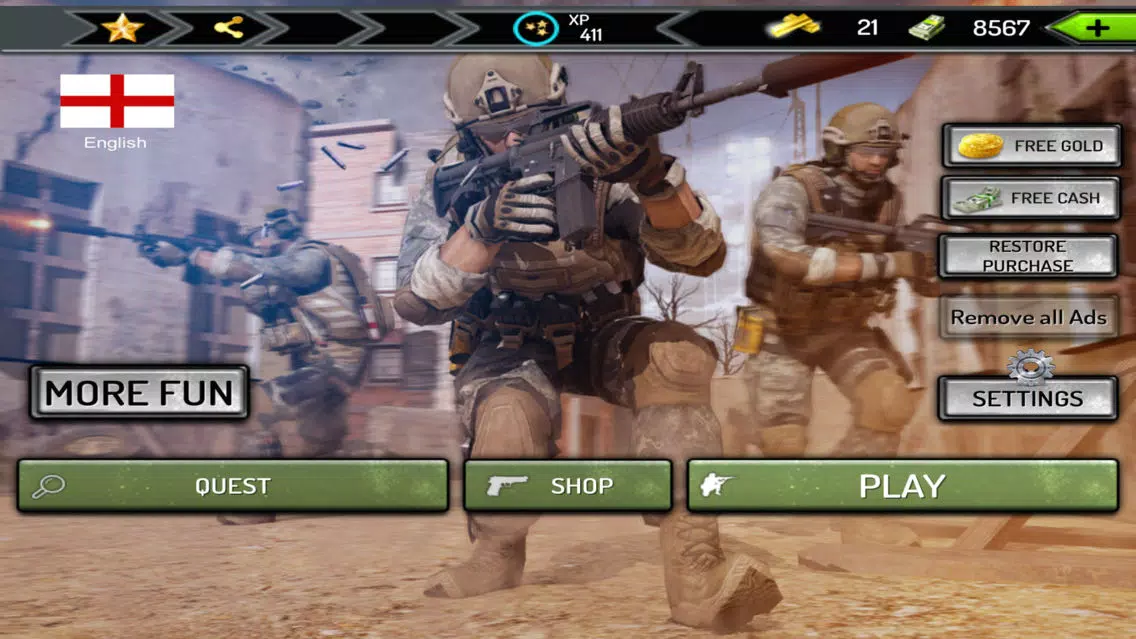 Capturas de tela do CIA Agent Shooting School Game
