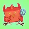 Angry Sparrow and Happy Bird Stickers