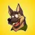German Shepherd Cute Stickers