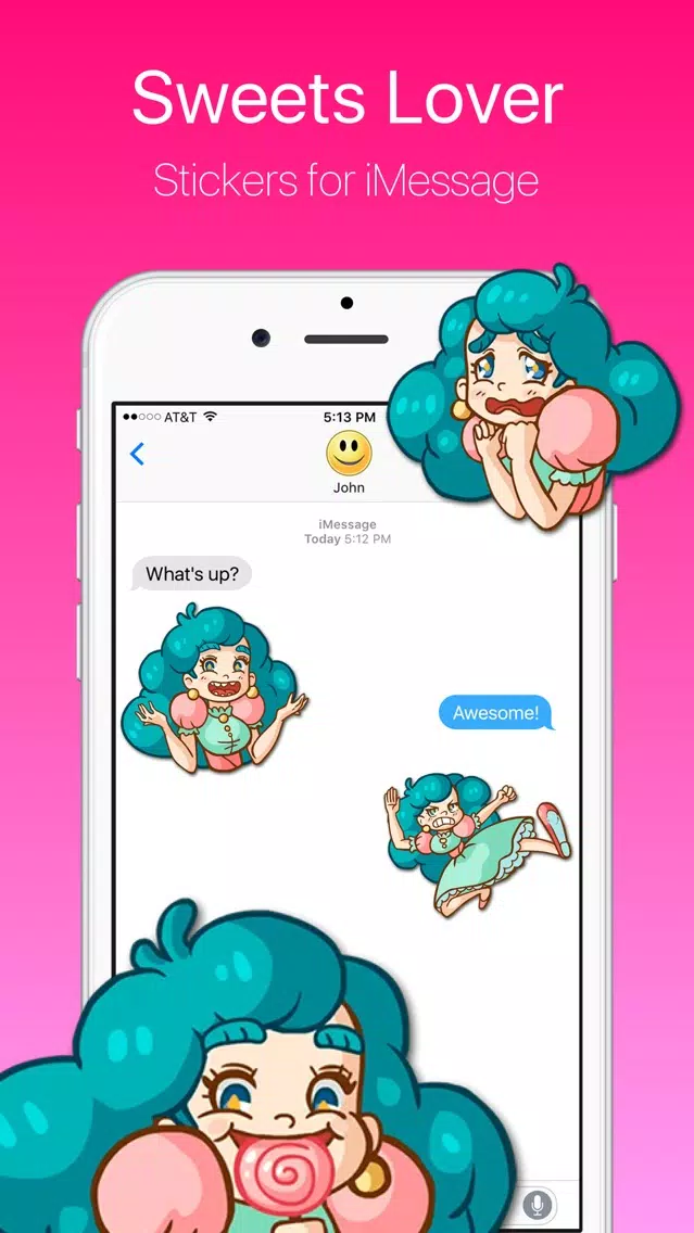 تصاویر Sweets Lover Stickers