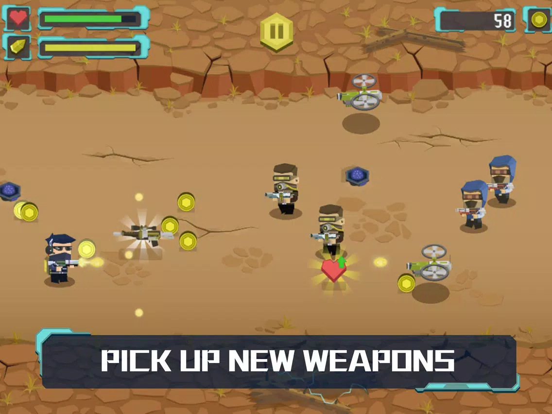 Capturas de pantalla de Super Cyber Hunter iPad 