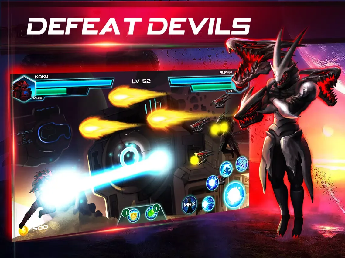 Super Dragon Fight Shadow 2 iPad  스크린샷