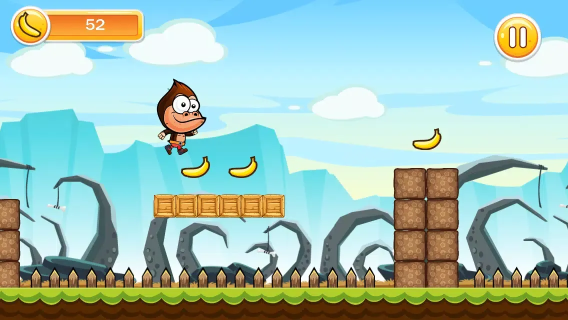 super gorilla banana kong run Screenshots