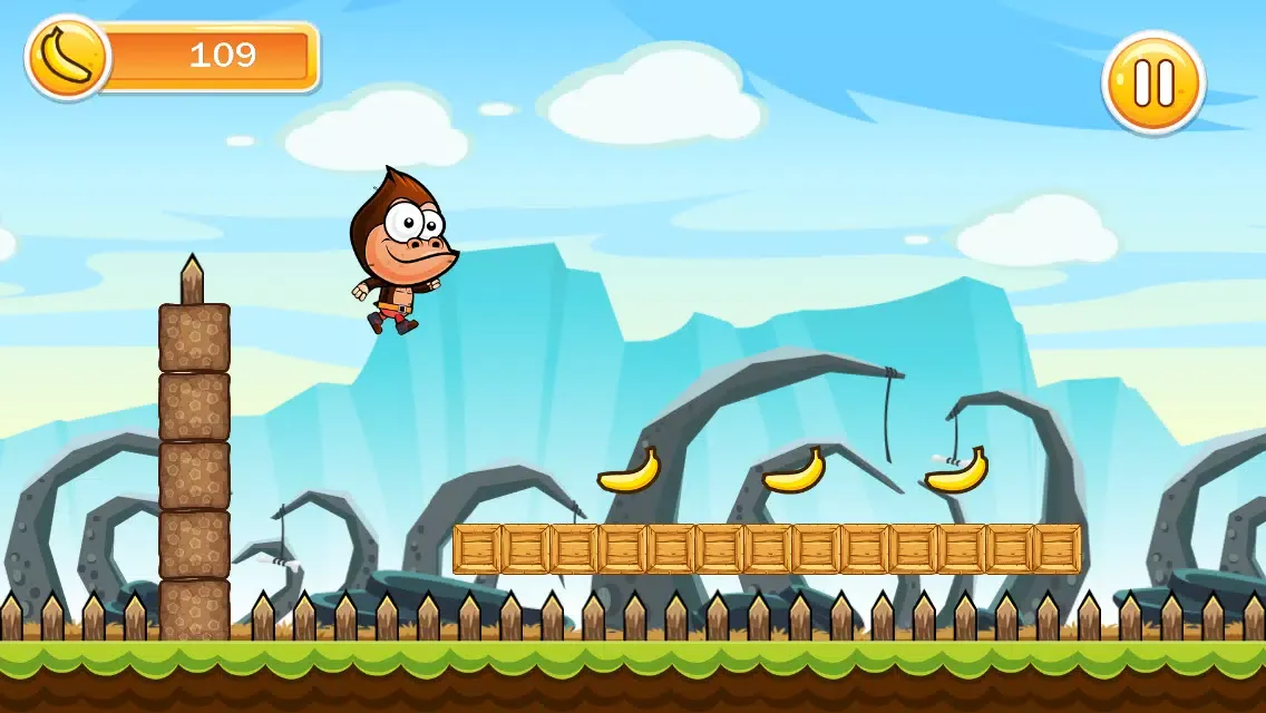 super gorilla banana kong run Screenshots