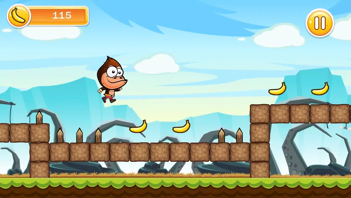 super gorilla banana kong run Screenshots